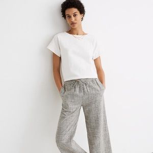 Madewell Boxy Style Crop Tee